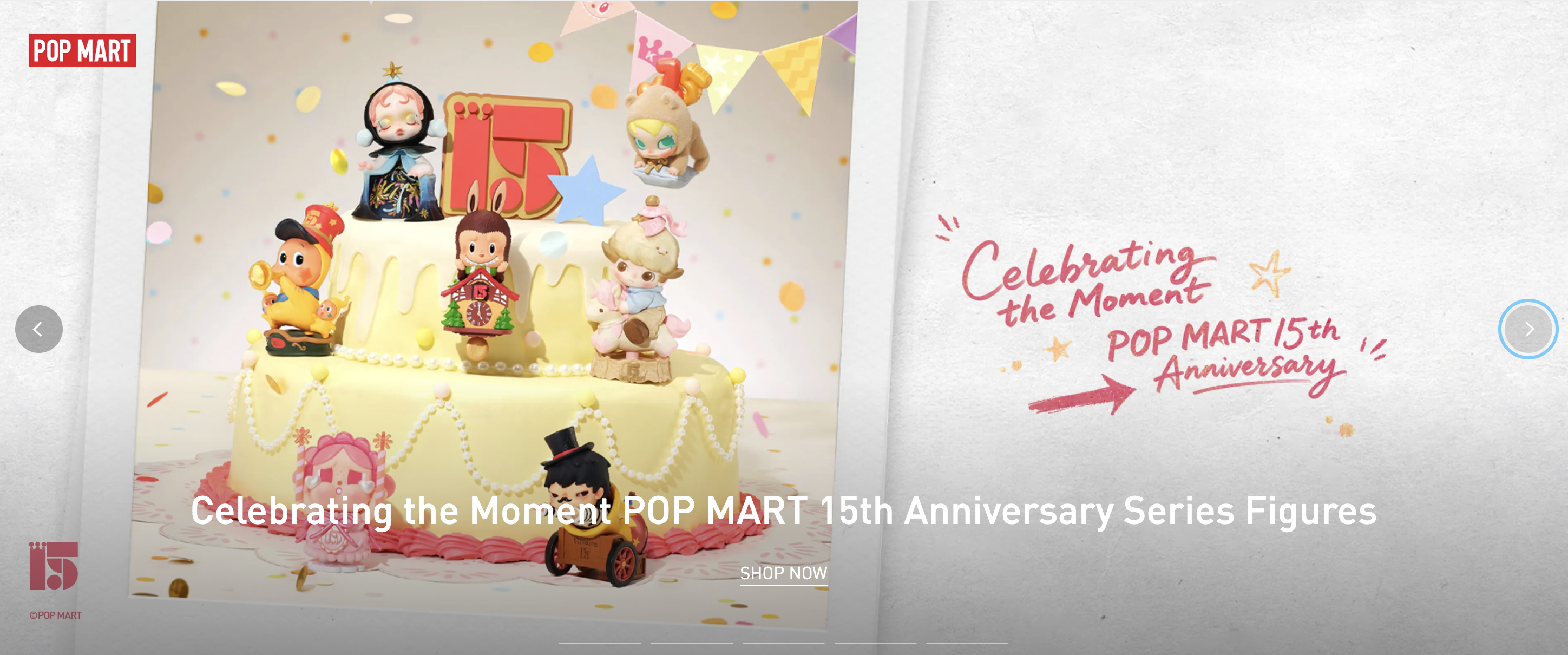 popmart 15 years celebration